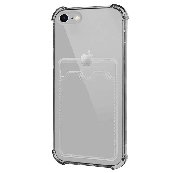 Microsonic Apple iPhone 7 Card Slot Shock Kılıf Siyah 2