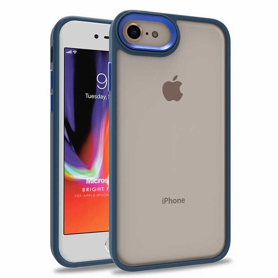 Microsonic Apple iPhone SE 2022 Kılıf Bright Planet Lacivert 1