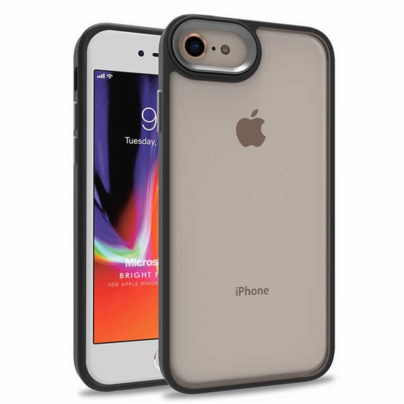 Microsonic Apple iPhone SE 2022 Kılıf Bright Planet Siyah 1