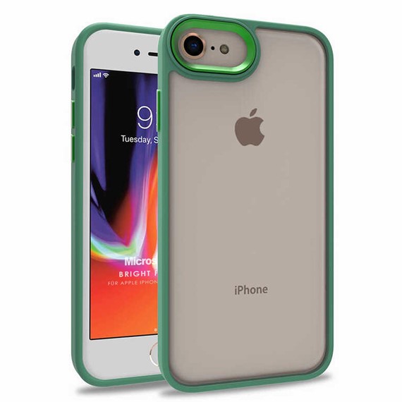 Microsonic Apple iPhone SE 2022 Kılıf Bright Planet Yeşil 1