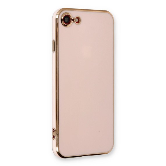 Microsonic Apple iPhone SE 2020 Kılıf Olive Plated Pembe 1