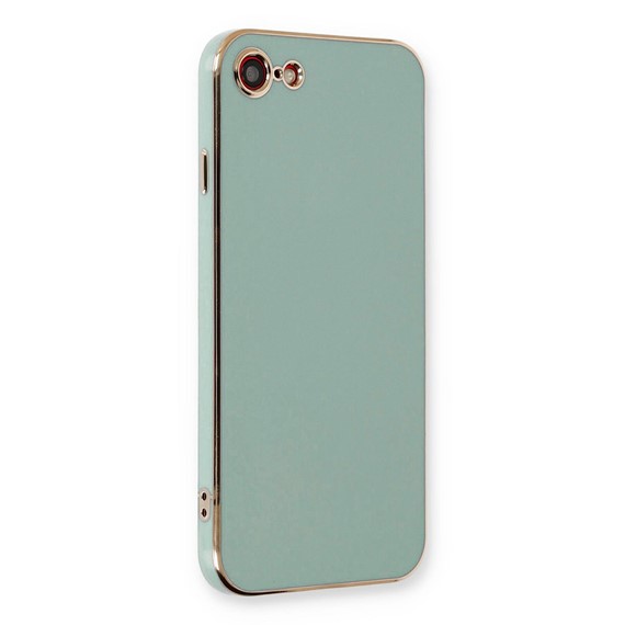Microsonic Apple iPhone SE 2022 Kılıf Olive Plated Yeşil 1