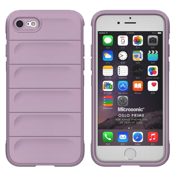 Microsonic Apple iPhone 7 Kılıf Oslo Prime Lila 1