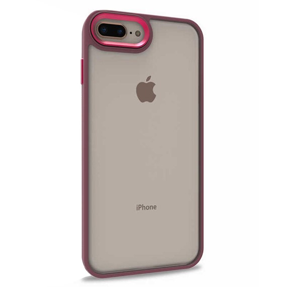 Microsonic Apple iPhone 8 Plus Kılıf Bright Planet Kırmızı 2