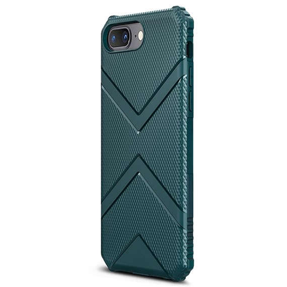 Microsonic Apple iPhone 7 Plus Kılıf Diamond Shield Yeşil 2