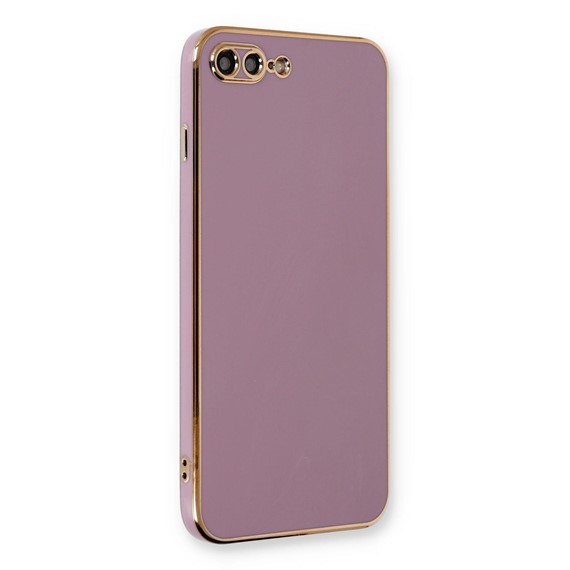 Microsonic Apple iPhone 8 Plus Kılıf Olive Plated Lila 1
