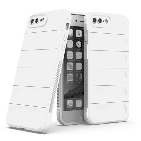 Microsonic Apple iPhone 8 Plus Kılıf Oslo Prime Beyaz 2