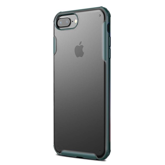 Microsonic Apple iPhone 8 Plus Kılıf Frosted Frame Yeşil 2