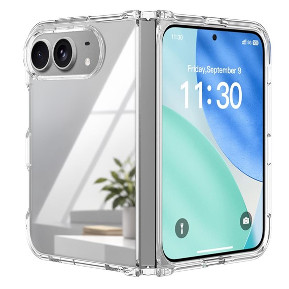 Microsonic Apple iPhone Duo Kılıf Acrylic Mirror Şeffaf 1
