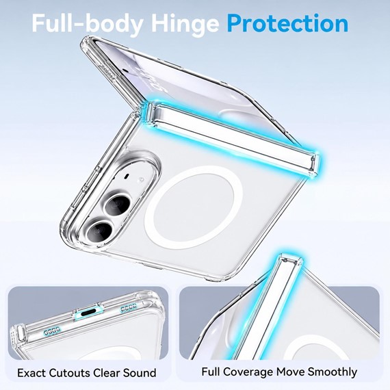 Microsonic Apple iPhone Duo Kılıf MagSafe Clear Soft Şeffaf 2