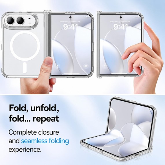 Microsonic Apple iPhone Duo Kılıf MagSafe Clear Soft Şeffaf 3