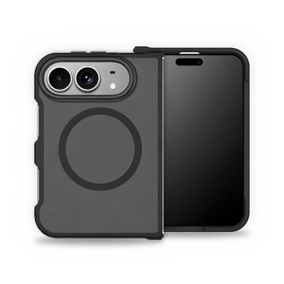 Microsonic Apple iPhone Duo Kılıf Matte FrostMag Siyah 1