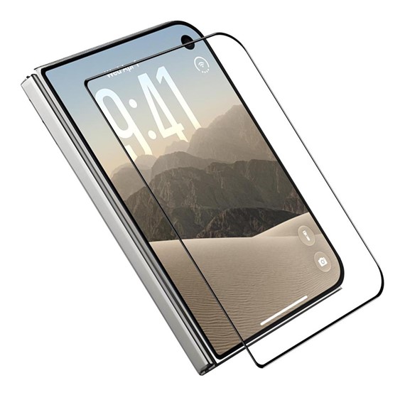 Microsonic Apple iPhone Duo Tam Kaplayan Ekran Koruyucu Siyah 2