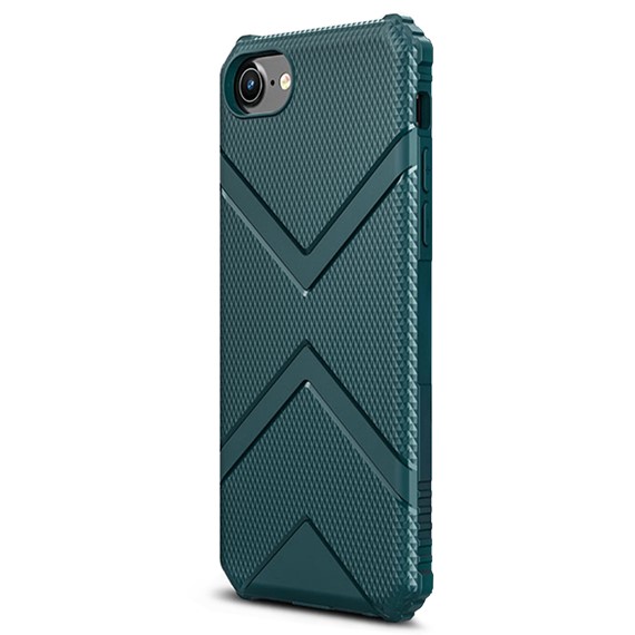 Microsonic Apple iPhone SE 2022 Kılıf Diamond Shield Yeşil 2