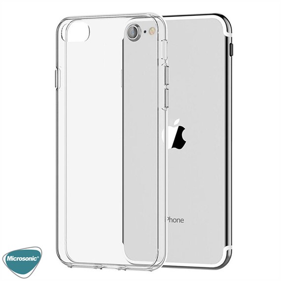 Microsonic Apple iPhone SE 2022 Kılıf Kristal Şeffaf 2