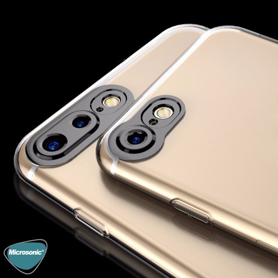 Microsonic Soft series 360 Degree Camera Protector Apple iPhone SE 2020 Kılıf Beyaz 4
