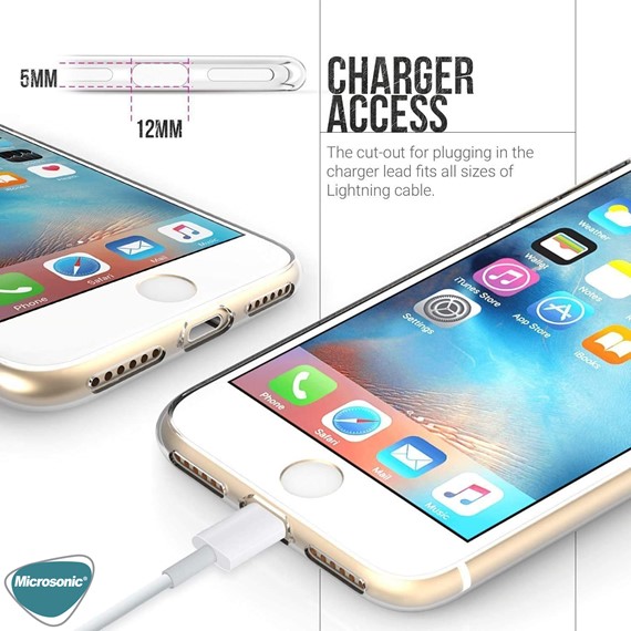 Microsonic Apple iPhone 16e Kılıf Transparent Soft Şeffaf 5