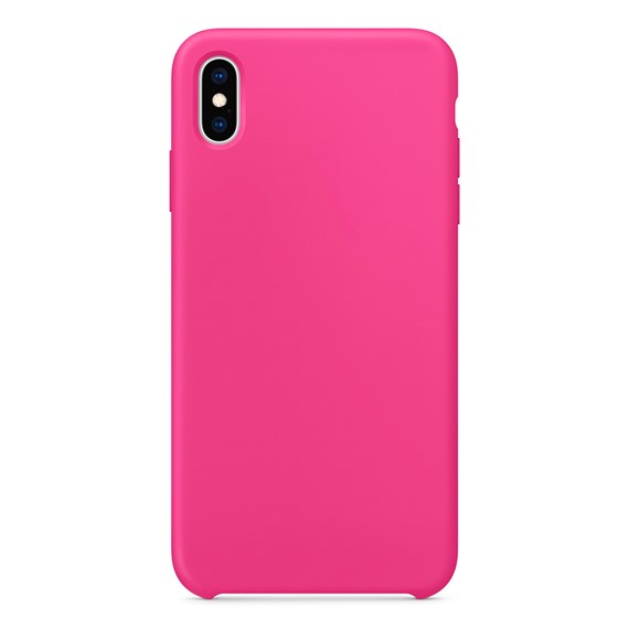 Microsonic Apple iPhone XS Kılıf Liquid Lansman Silikon Pitaya 2