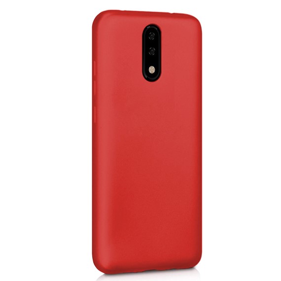 Microsonic Matte Silicone Casper Via P3 Kılıf Kırmızı 2