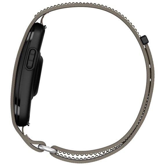 Microsonic Garmin CIRQA Kordon Hasırlı Kordon Woven Sport Loop Kahverengi 5
