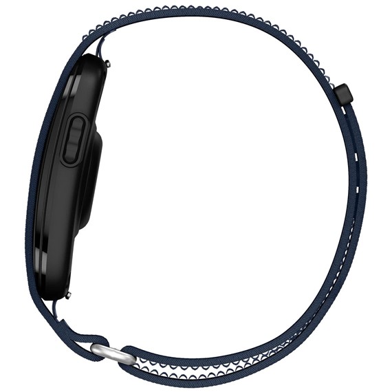 Microsonic Garmin CIRQA Kordon Hasırlı Kordon Woven Sport Loop Lacivert 5