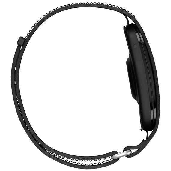 Microsonic Garmin CIRQA Kordon Hasırlı Kordon Woven Sport Loop Siyah 6
