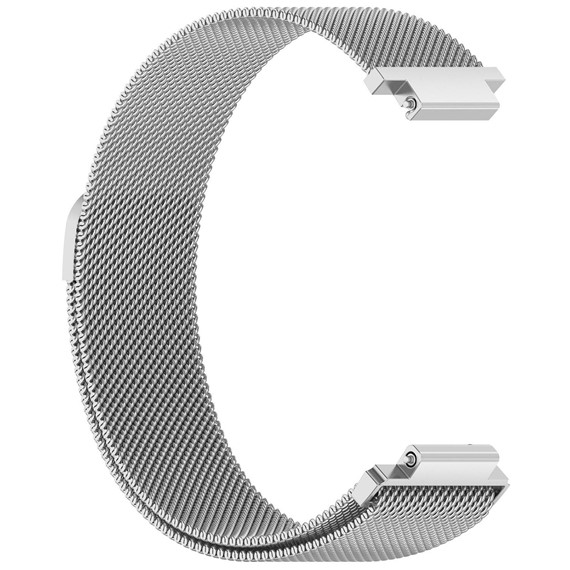 Microsonic Garmin CIRQA Kordon Milanese Loop Kordon Gümüş 2