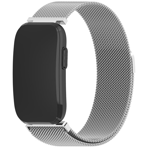 Microsonic Garmin CIRQA Kordon Milanese Loop Kordon Gümüş 3