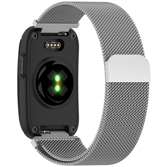 Microsonic Garmin CIRQA Kordon Milanese Loop Kordon Gümüş 4