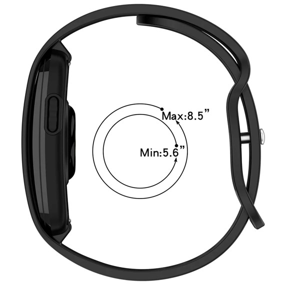 Microsonic Garmin CIRQA Kordon Silicone Sport Band Bordo 5