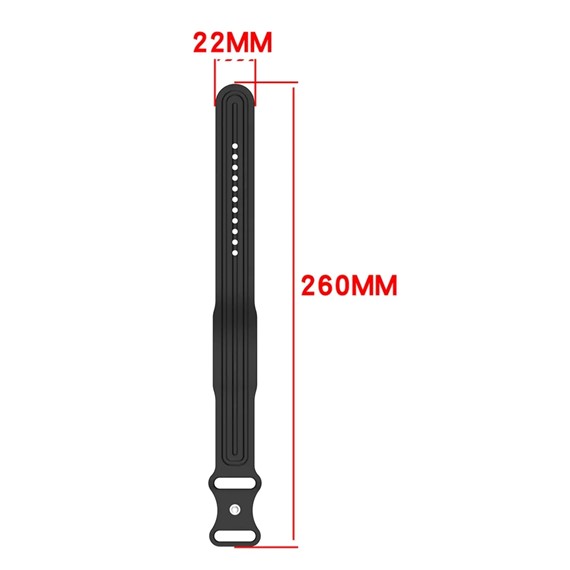 Microsonic Garmin CIRQA Kordon Silicone Sport Band Bordo 2