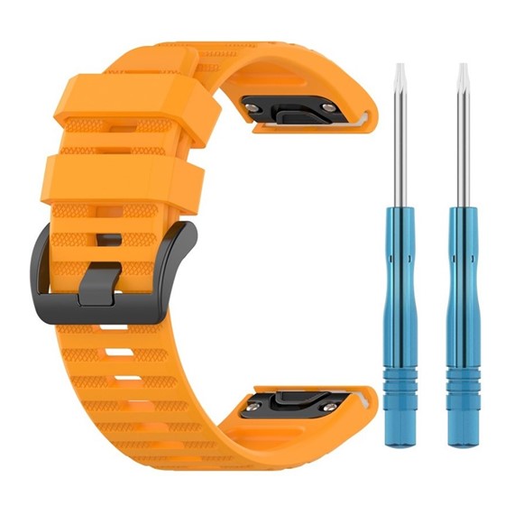 Microsonic Garmin Fenix 3 HR Kordon Quick Fit Strap Band Hardal 2