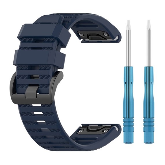 Microsonic Garmin Forerunner 945 Blue Bundle Kordon Quick Fit Strap Band Lacivert 2