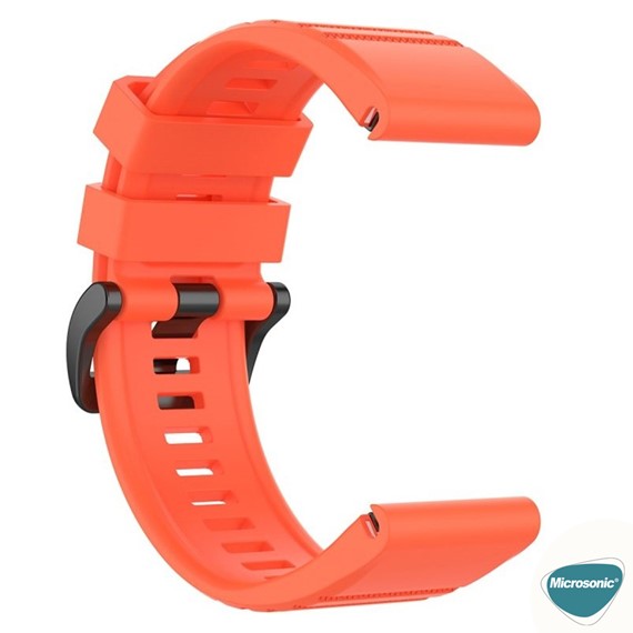 Microsonic Garmin Fenix 5X Plus Titanium Kordon Quick Fit Strap Band Yavruağzı 5
