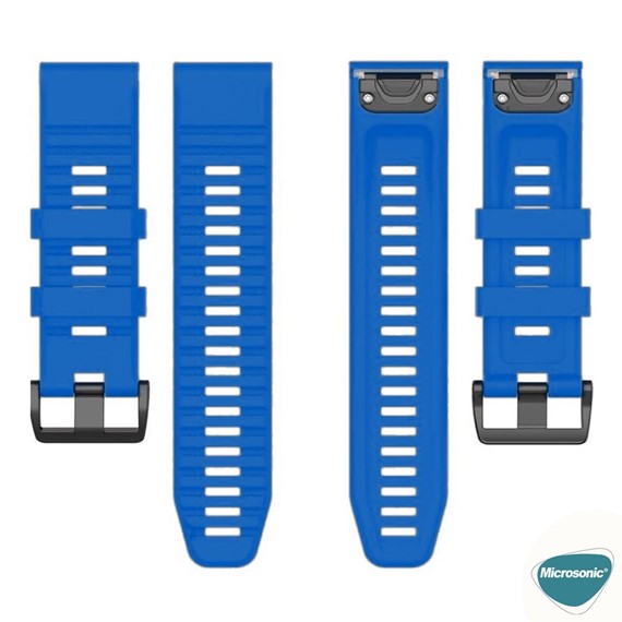 Microsonic Garmin Approach S70 Kordon Quick Fit Strap Band Mavi 2
