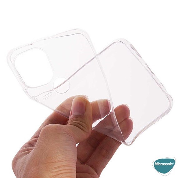 Microsonic General Mobile GM 22 Kılıf Transparent Soft Şeffaf 3