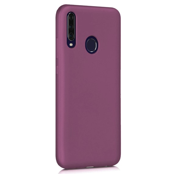 Microsonic Matte Silicone General Mobile GM 20 Pro Kılıf Mor 2