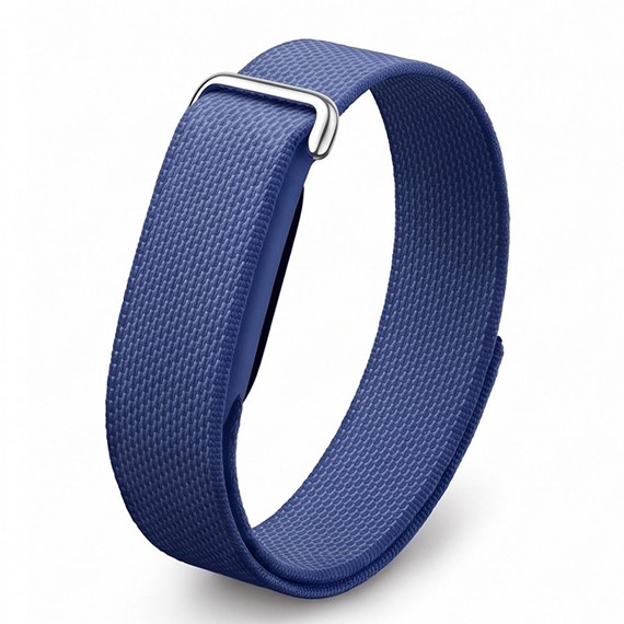Microsonic Google Fitbit Air Kordon Hasırlı Kordon Woven Sport Loop Lacivert 1