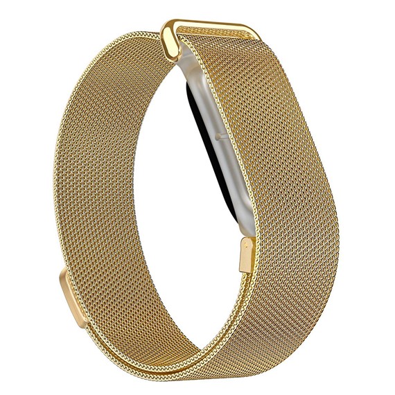 Microsonic Google Fitbit Air Kordon Milanese Loop Kordon Gold 3
