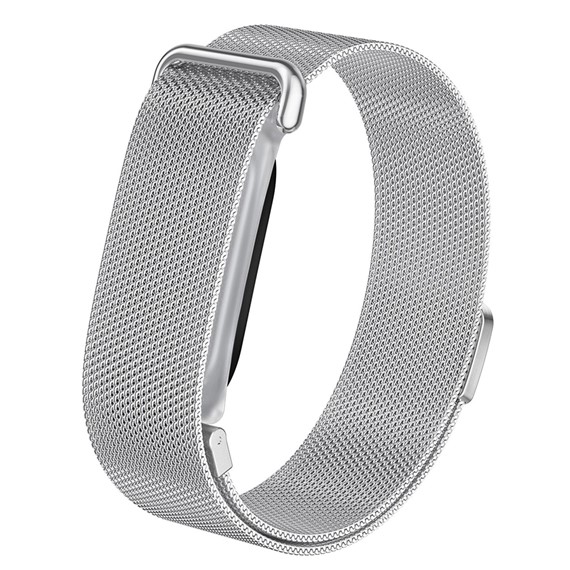 Microsonic Google Fitbit Air Kordon Milanese Loop Kordon Gümüş 1