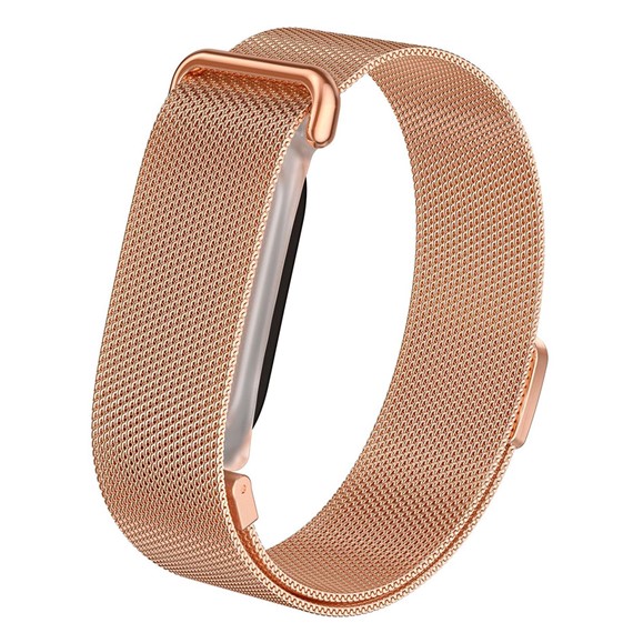 Microsonic Google Fitbit Air Kordon Milanese Loop Kordon Rose Gold 1