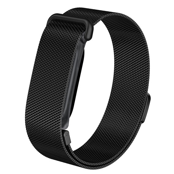 Microsonic Google Fitbit Air Kordon Milanese Loop Kordon Siyah 1
