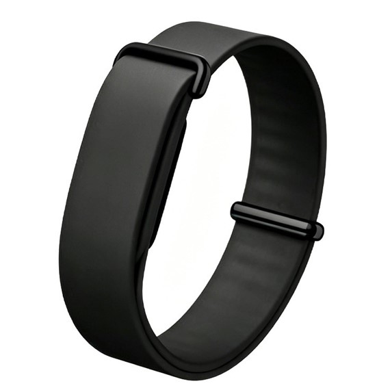 Microsonic Google Fitbit Air Kordon Silicone Sport Band Siyah 1