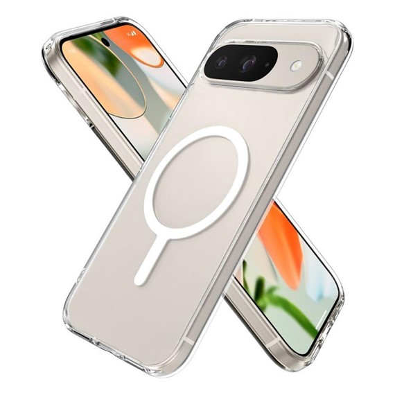Microsonic Google Pixel 9 Kılıf MagSafe Clear Sararmaz Şeffaf 2