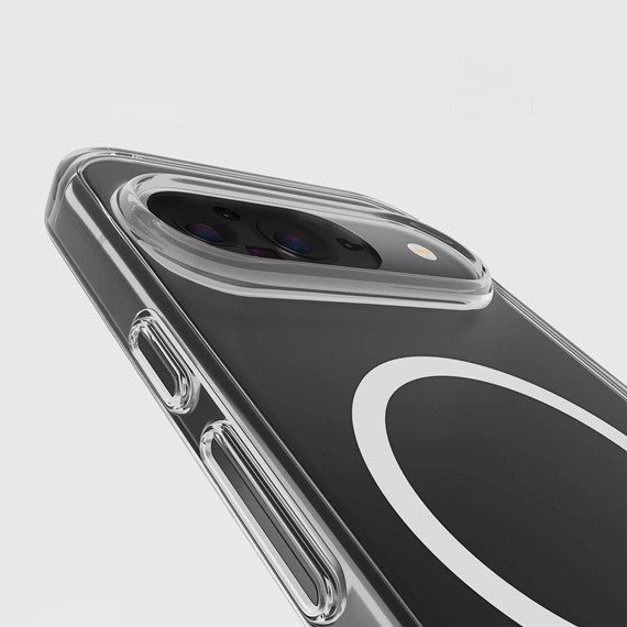 Microsonic TECNO Camon 50 Pro Kılıf MagSafe Clear Sararmaz Şeffaf 8