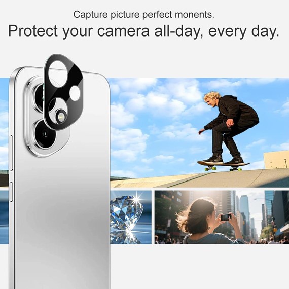 Microsonic Honor 400 Kamera Lens Koruma Camı Siyah 2