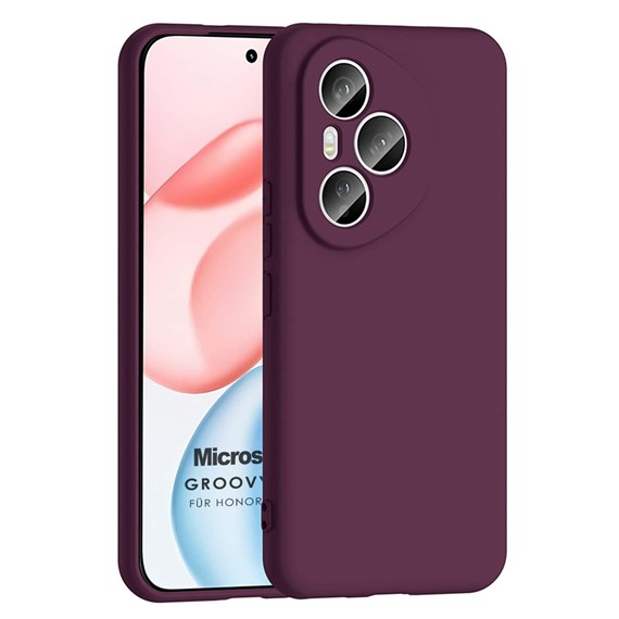 Microsonic Honor 400 Pro Kılıf Groovy Soft Mor 1