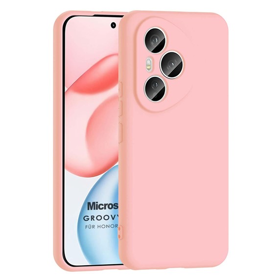 Microsonic Honor 400 Pro Kılıf Groovy Soft Pembe 1