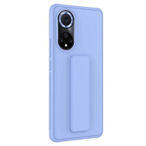 Microsonic Huawei Nova 9 Kılıf Hand Strap Mavi 2