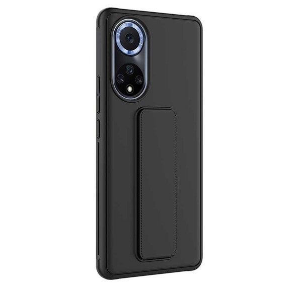 Microsonic Huawei Nova 9 Kılıf Hand Strap Siyah 2